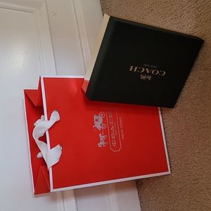 Coach Gift Box and Bag
